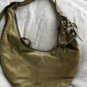 #105. Frye hobo style bag